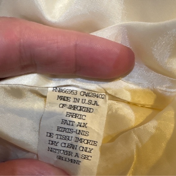 Cynthia Steffe Cream and Orange A-Line Skirt - Picture 8 of 9